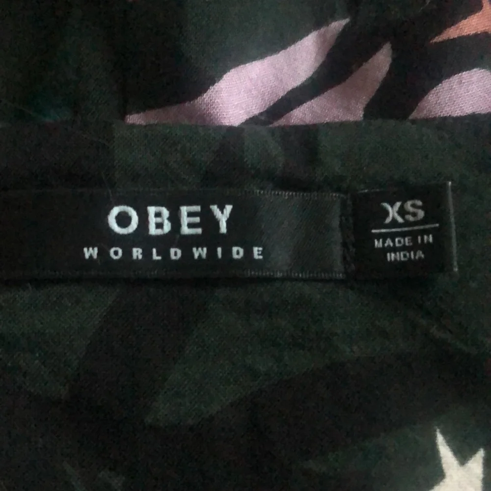 Obey Calyx Tropical Print Dress - Size XS